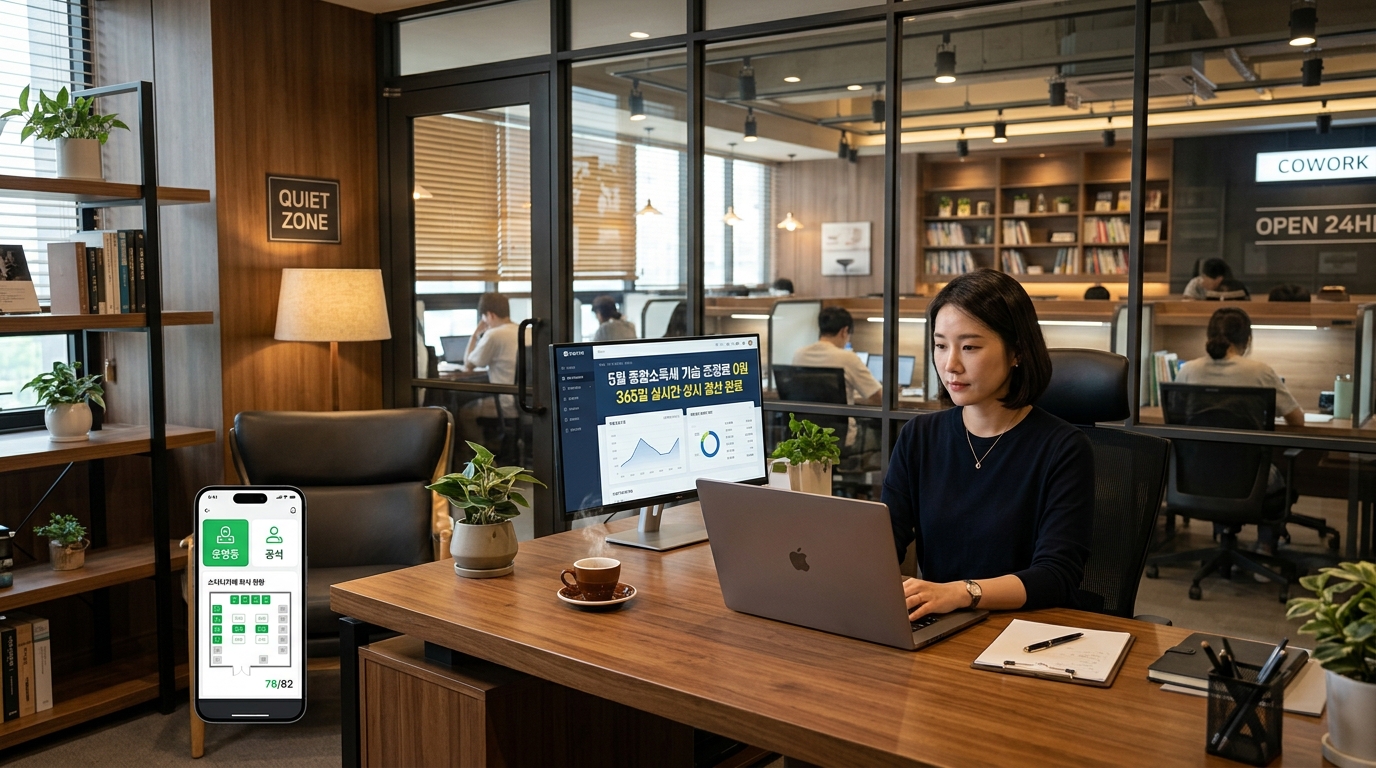 세무 시장 현실 및 비용 누수 진단 (AI 생성 이미지)