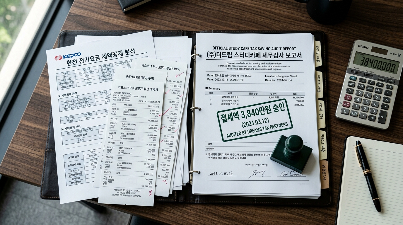 실제 고객 절세 및 비용 절감 사례 (AI 생성 이미지)
