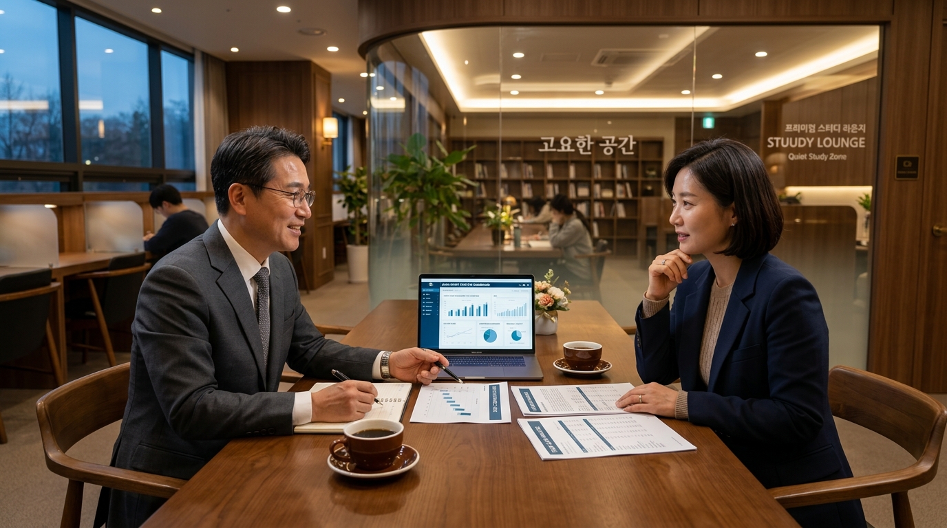 실시간 접수 및 전담 세무 컨설팅 (AI 생성 이미지)